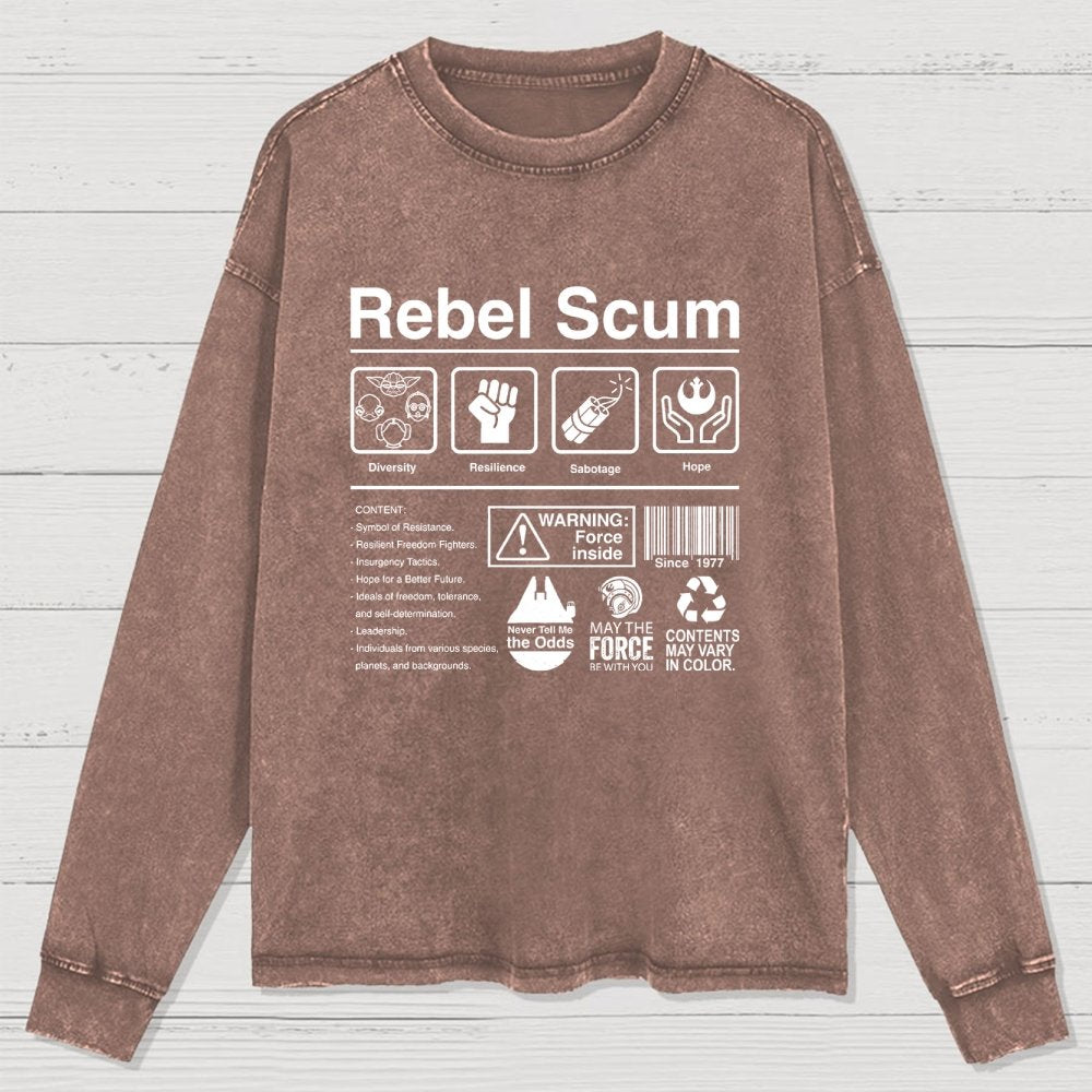 Washed Long Sleeve Tee 2507000218