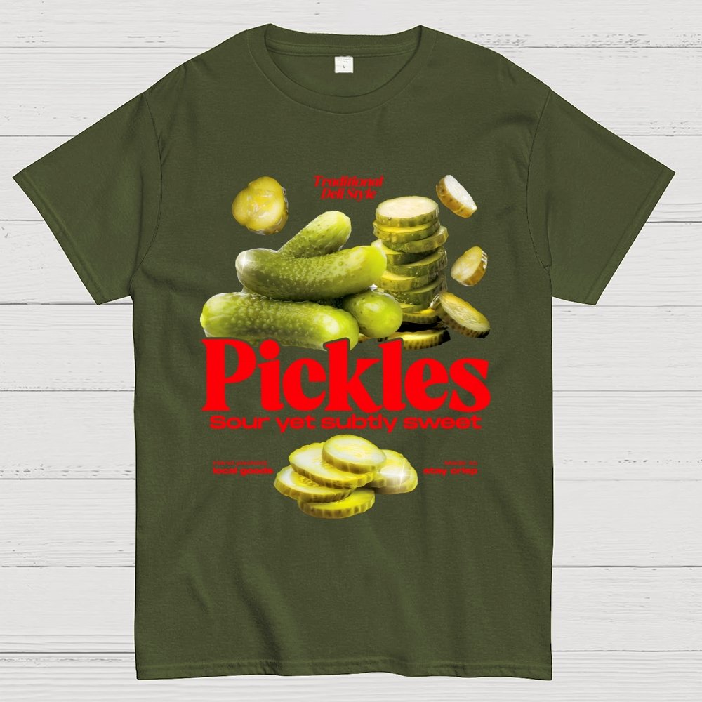 Retro Pickle Commercial Unisex Geek T-Shirt