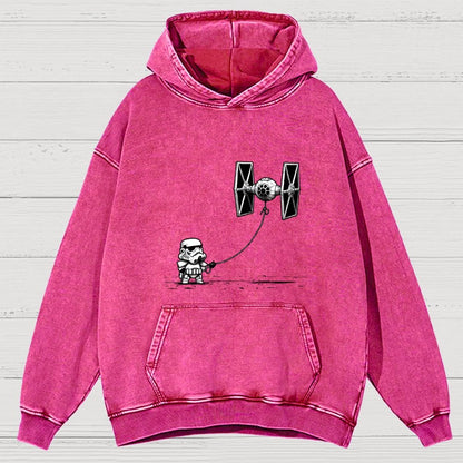 Flying The Realm Group's Kite Vintage Distressed Hoodie