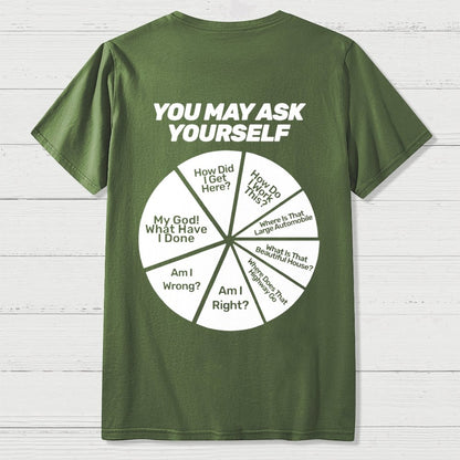 Techno Apocalypse  Back Printing Geek T-Shirt