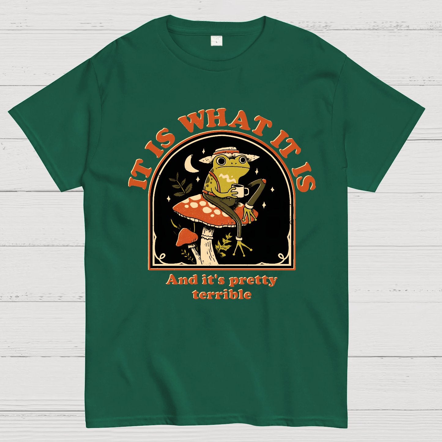 It Is What It Is And It's Pretty Terrible Geek T-Shirt