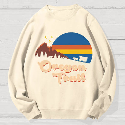Oregon You Have Died Geek Cotton Sweatshirt