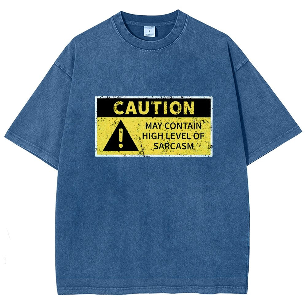 High Level Sarcasm Vintage Distressed T-shirt