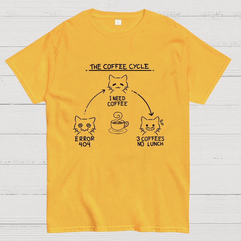 The Coffee Cycle Geek T-Shirt