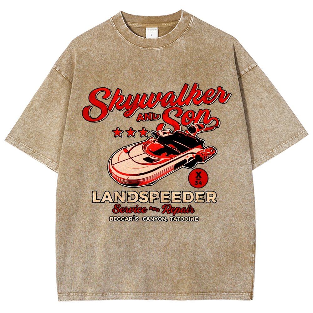 Speeder Shop Vintage Distressed T-shirt