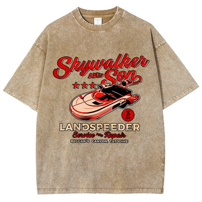 Speeder Shop Vintage Distressed T-shirt