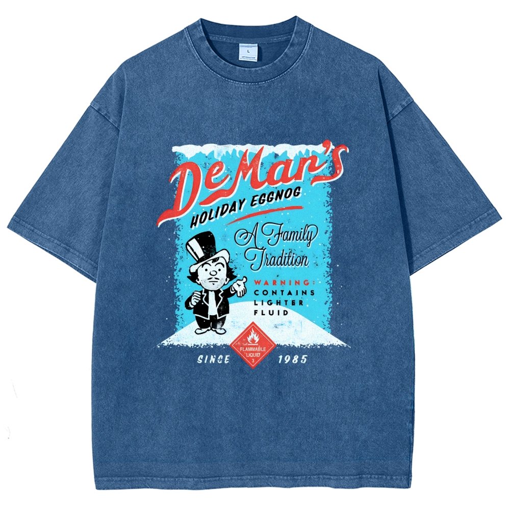 Charles DeMar's Eggnog with Lighter Fluid Vintage Distressed T-shirt