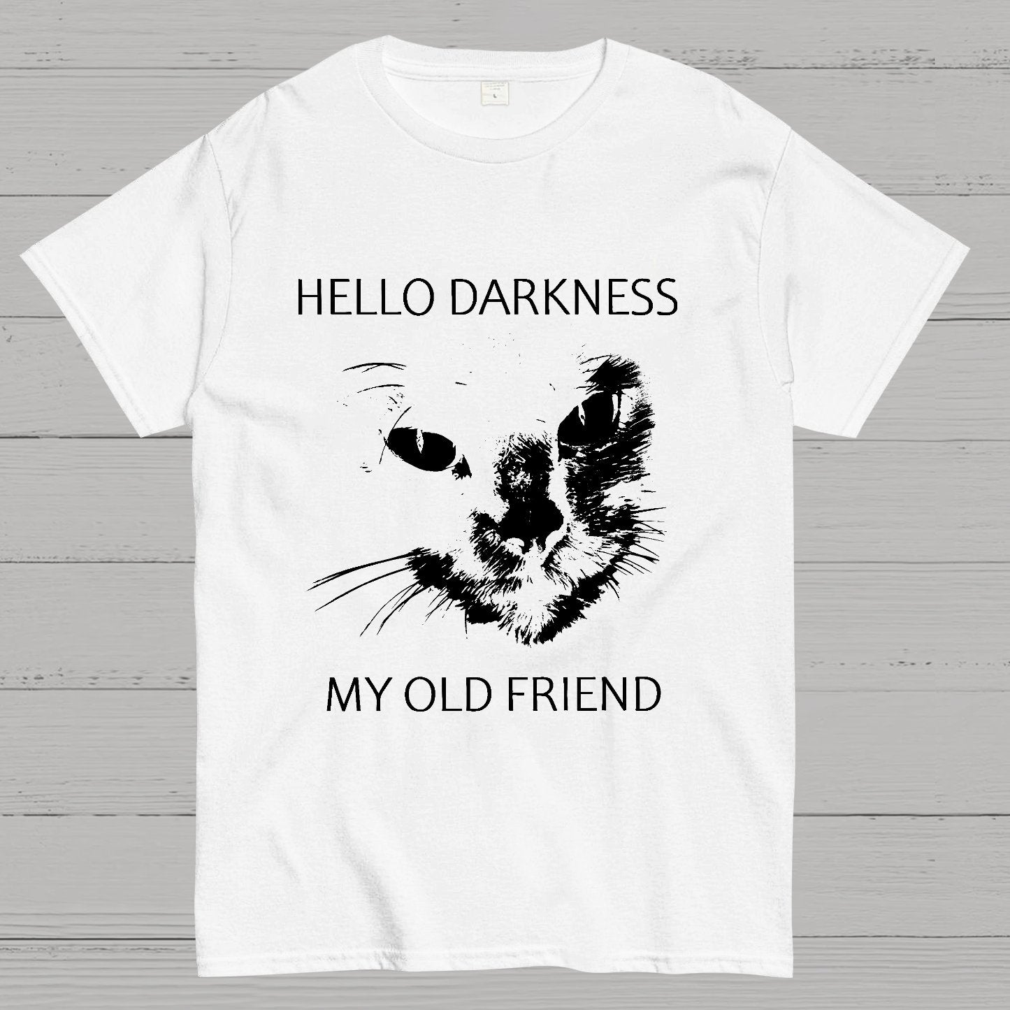 Hello Darkness My Old Friend Geeky T-Shirt