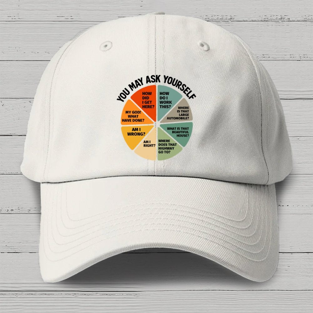You May Ask Yourself Cotton Hat