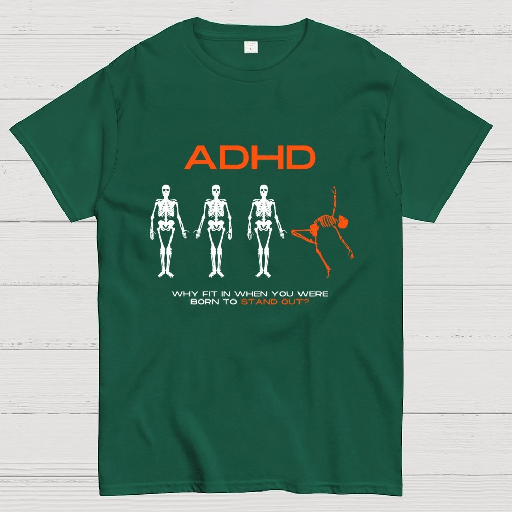 ADHD AWARENESS Unisex Geek T-Shirt