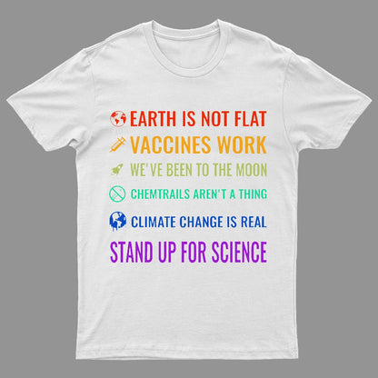 Stand Up For Science! Geeky T-Shirt