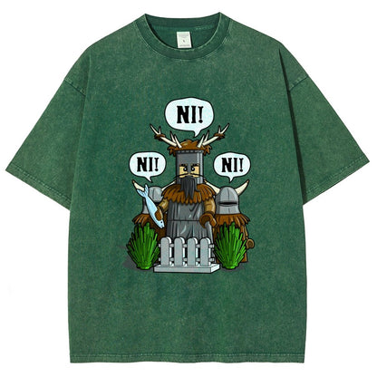 The Knights Of Adventure Vintage Distressed T-shirt