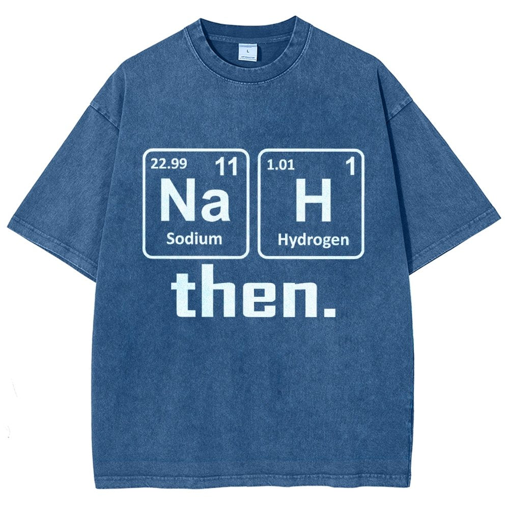 Nah Then Vintage Distressed T-shirt