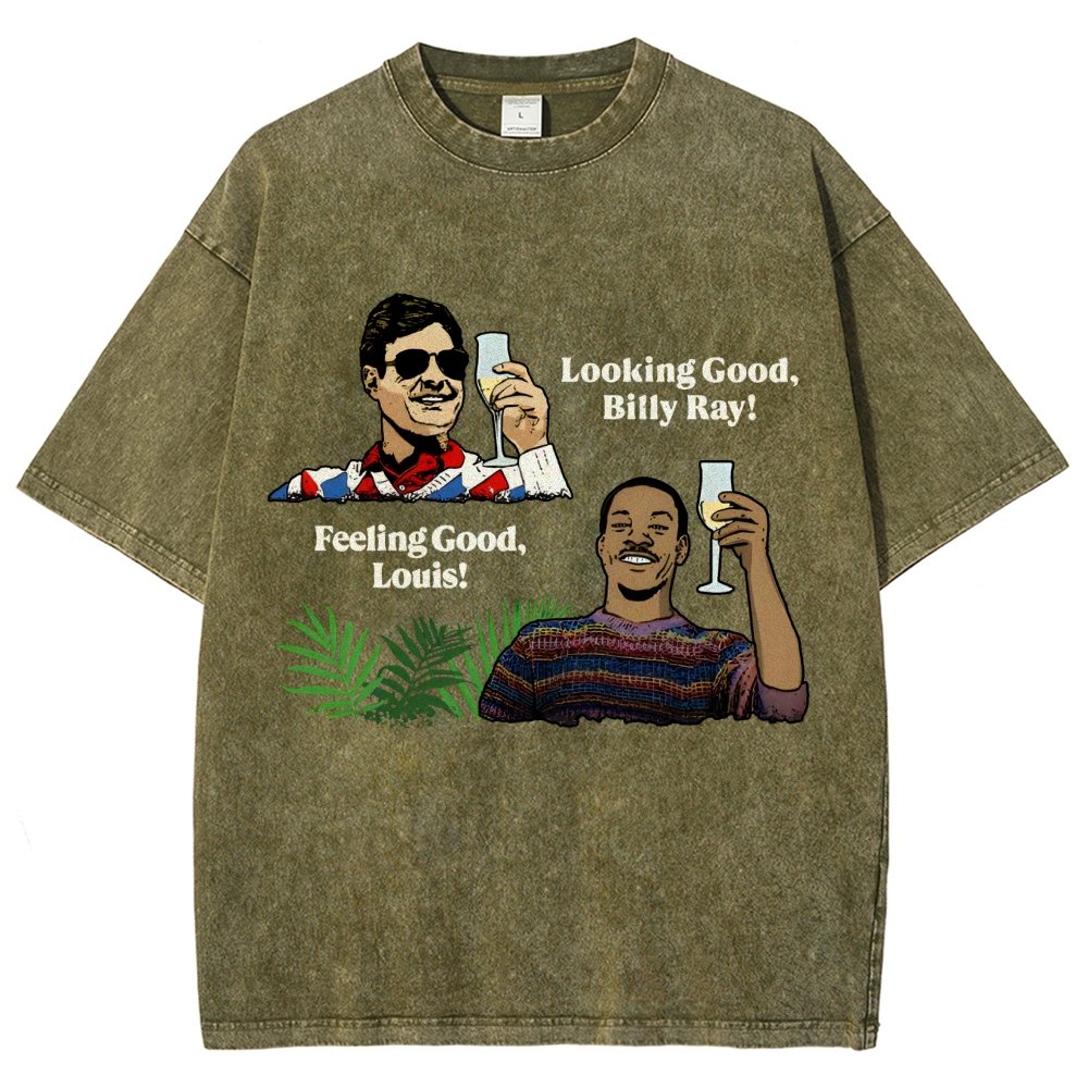Looking Good Billy Ray! Feeling Good Louis! Vintage Distressed T-shirt