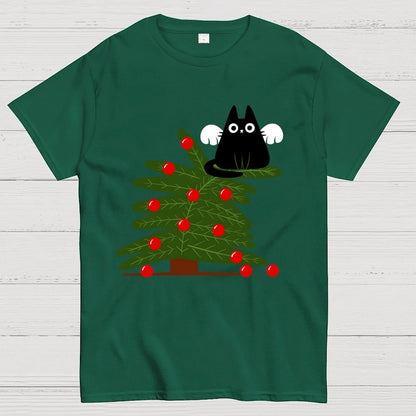 Angel Kitty Geek T-Shirt