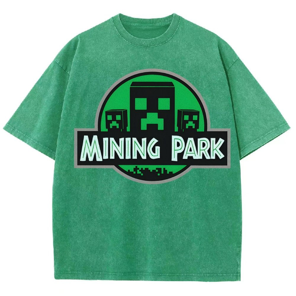 Mining Park Vintage Distressed T-shirt