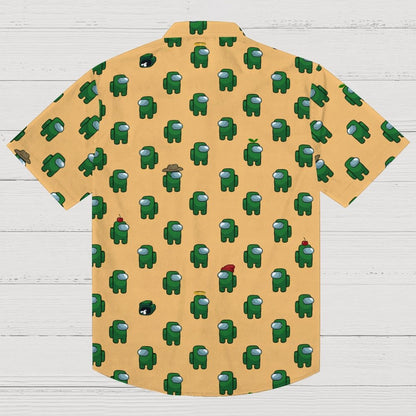 Green Robot Geeky Shirt