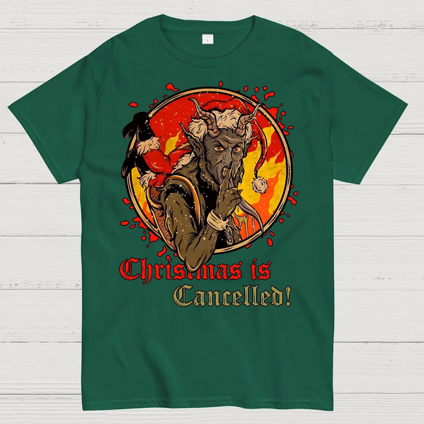 Christmas Is Cancelled Geek T-Shirt
