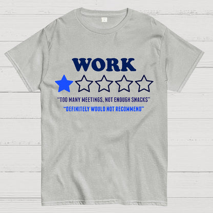 Too Many Meetings, Not Enough Snacks Geek T-Shirt