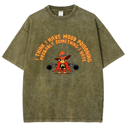 A Bad Case Of Mood Poisoning Vintage Distressed T-shirt