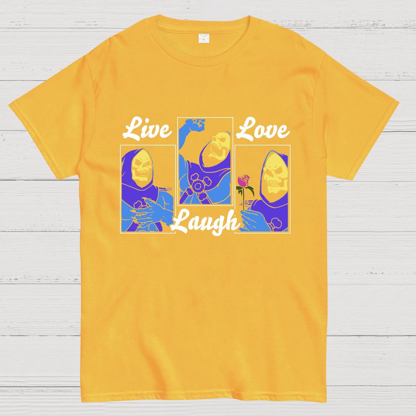 Live, Laugh, Love Geeky T-Shirt