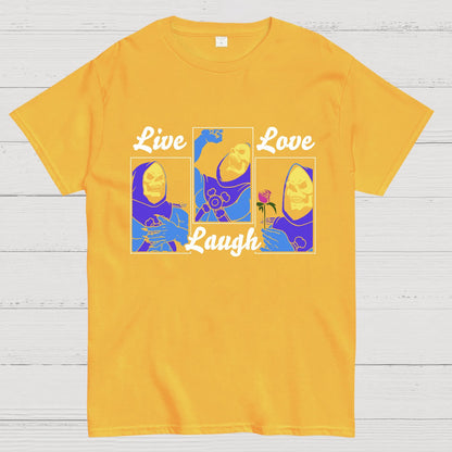 Live, Laugh, Love Geeky T-Shirt