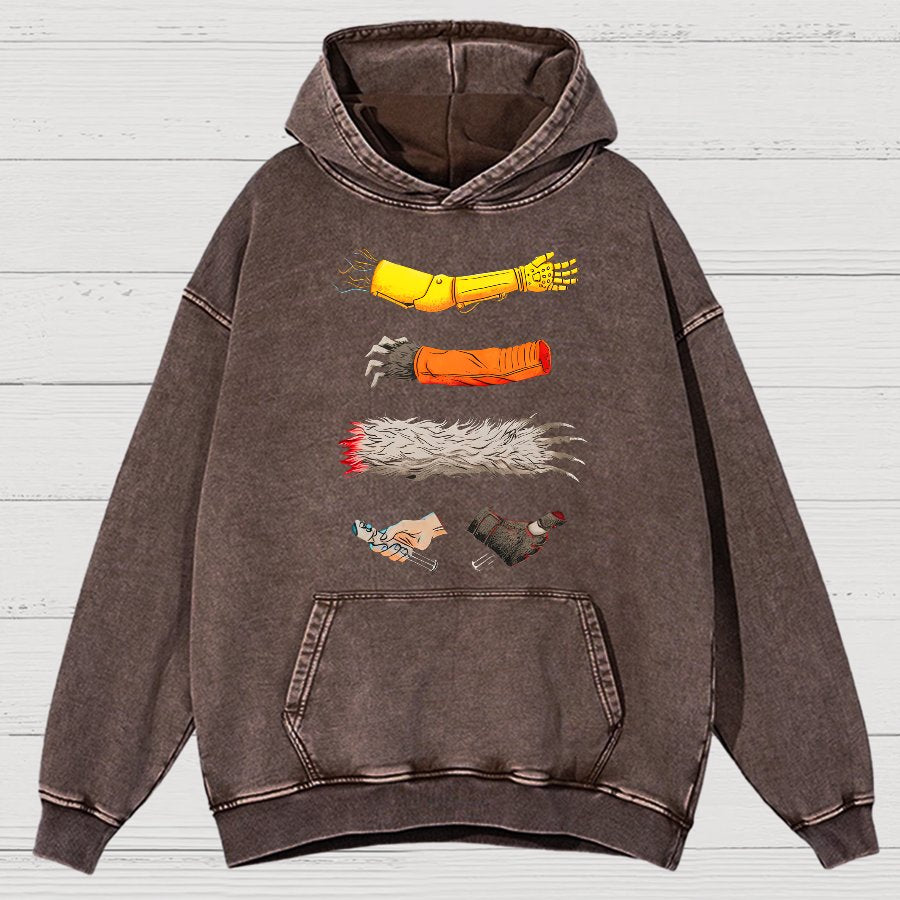 Casualties of Wars Vintage Distressed Hoodie