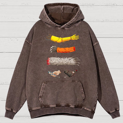 Casualties of Wars Vintage Distressed Hoodie