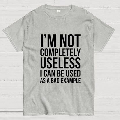 I'm Not Completely Useless Art Print Geek T-Shirt