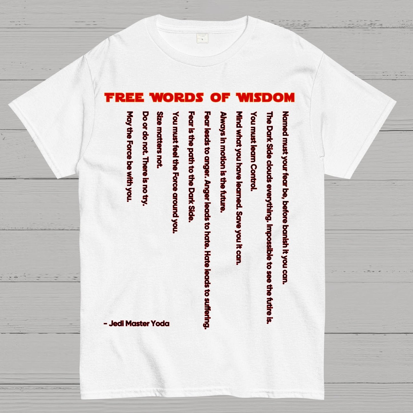 Free Wisdom Language Geek T-Shirt