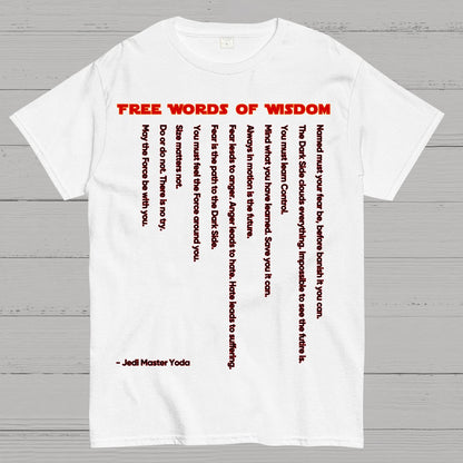 Free Wisdom Language Geek T-Shirt