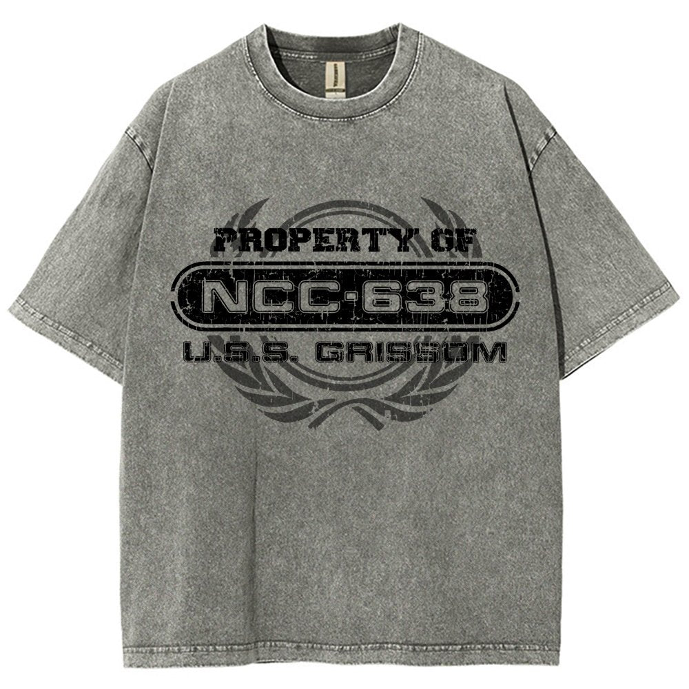 Vintage Property of ABC123 Vintage Distressed T-shirt