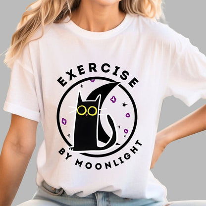 Exercise By Moonlight Geek T-Shirt