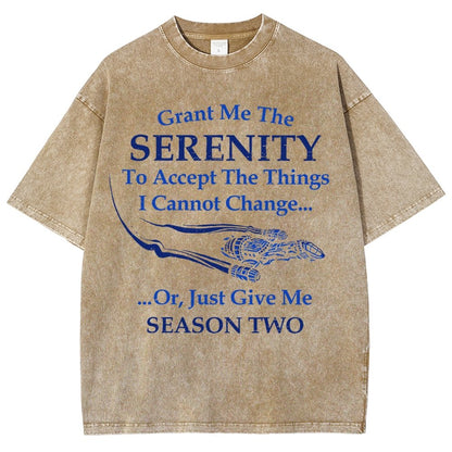 Grant Me Serenity Vintage Distressed T-shirt