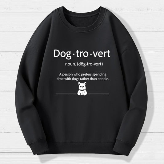 Dog-Tro-Voy Geek Cotton Sweatshirt