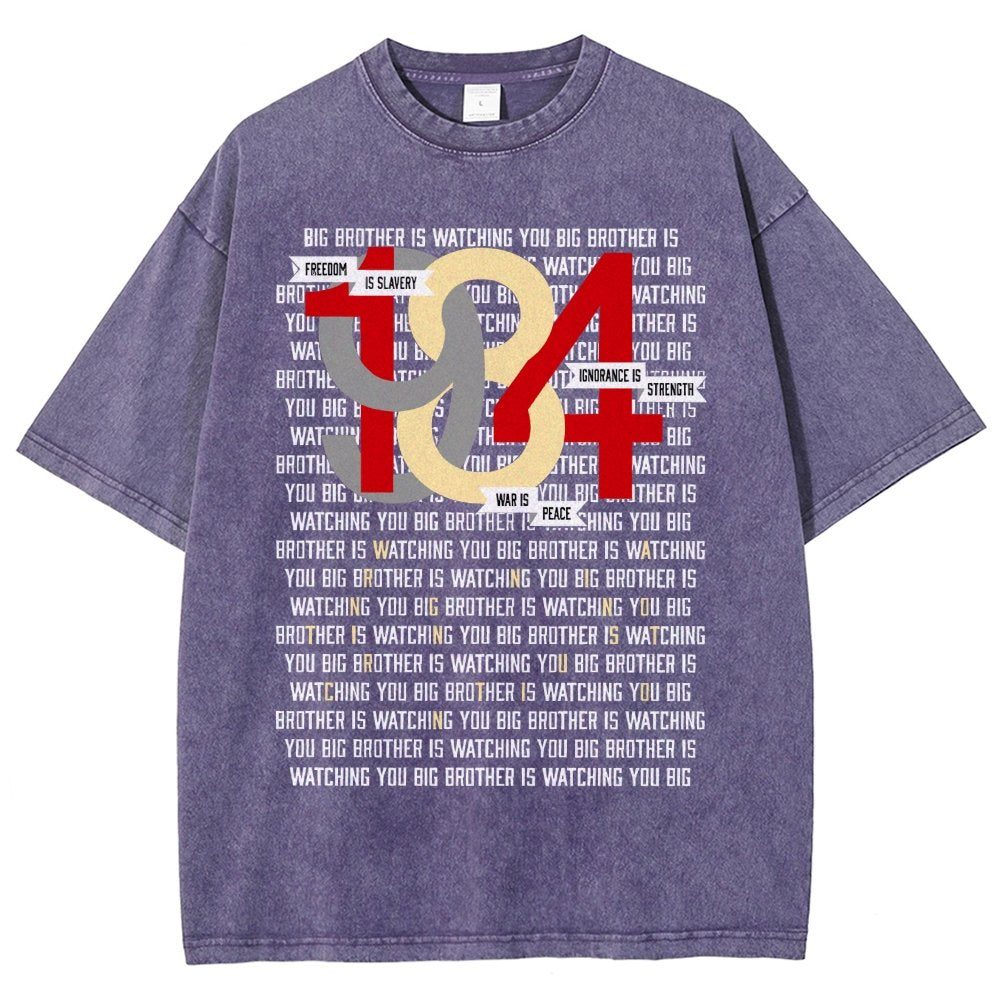 1984 Vintage Distressed T-shirt