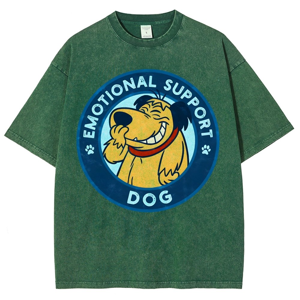 Dog Support or not Vintage Distressed T-shirt