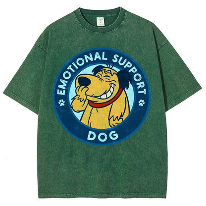 Dog Support or not Vintage Distressed T-shirt