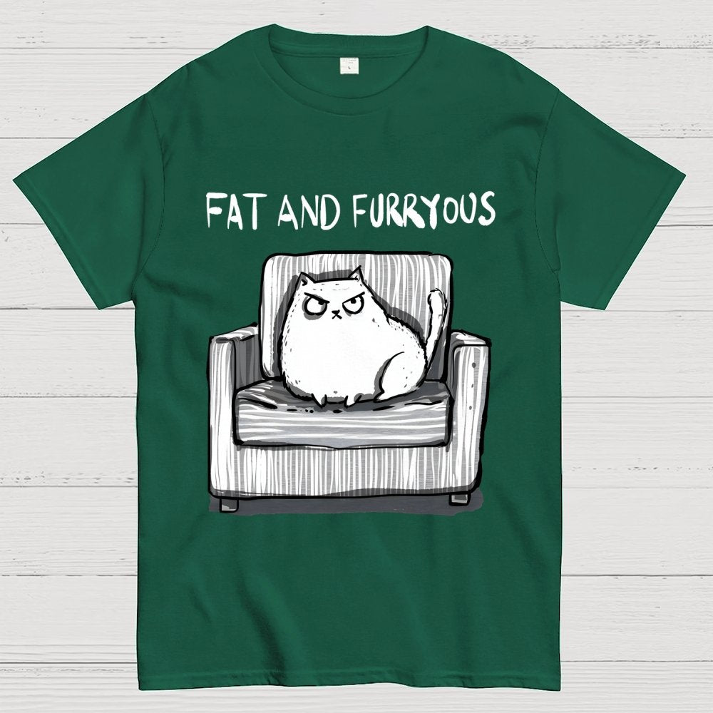 Fat and furryous Geek T-Shirt
