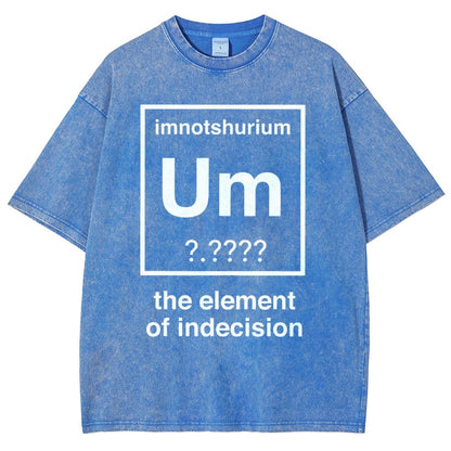 Element Of Indecision Vintage Distressed T-shirt