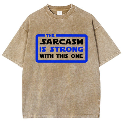 Humor Sarcasm Vintage Distressed T-shirt