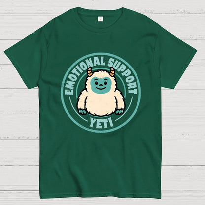 Emotional Support Yeti Geek T-Shirt