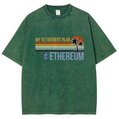 ETH Retirement Plan Vintage Distressed T-shirt