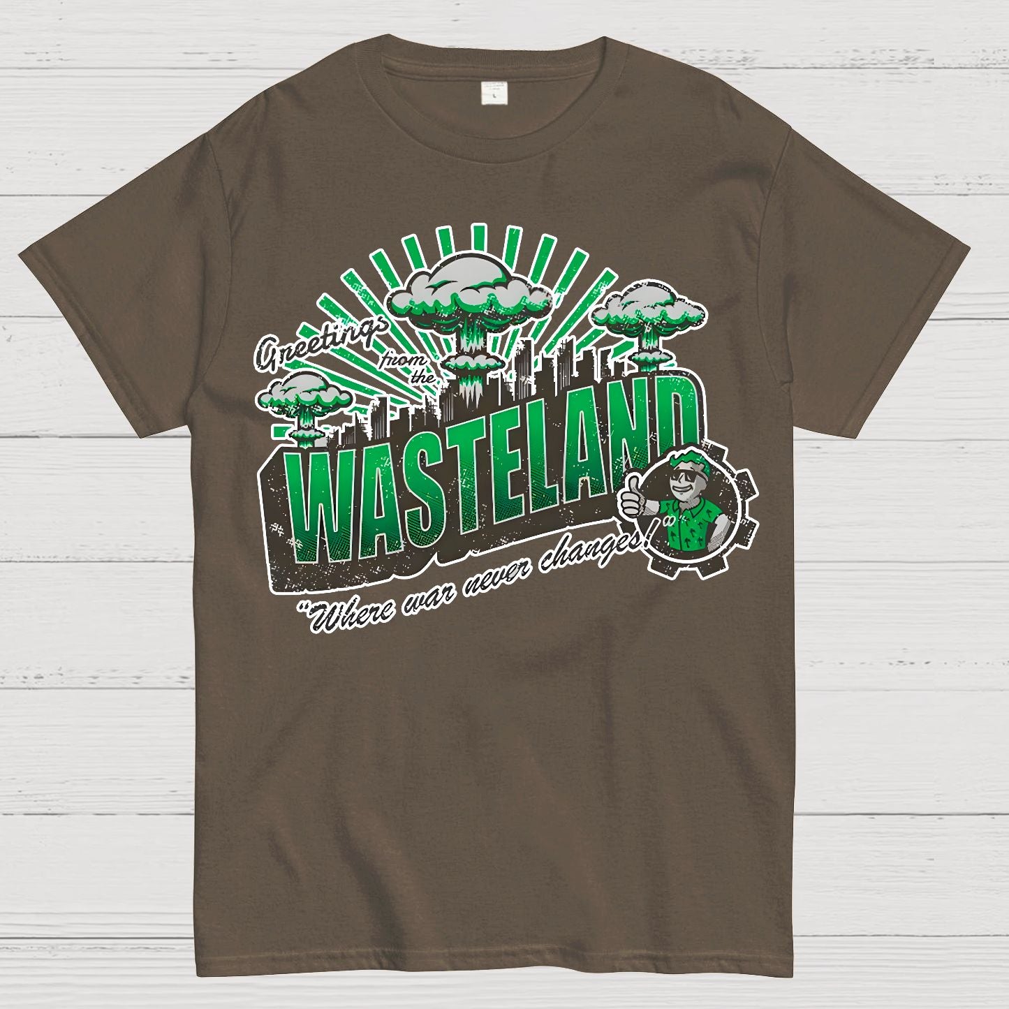 Greetings from the Wasteland! Geek T-Shirt