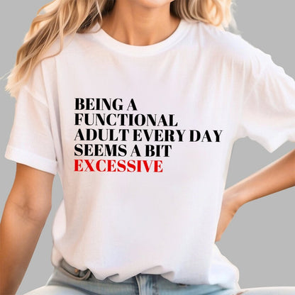 Functional Adult Geek T-Shirt