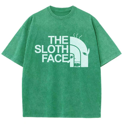 Slothface Vintage Distressed T-shirt