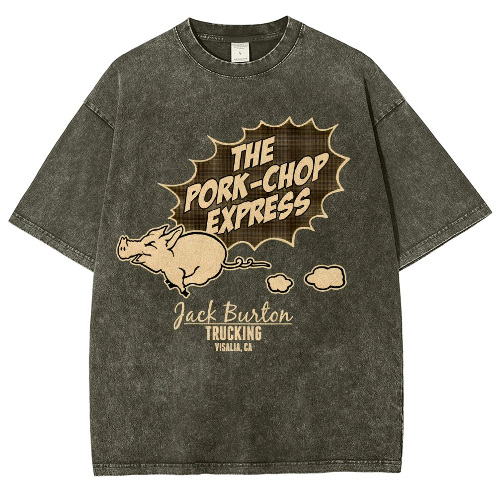 The Pork-Chop Express Vintage Distressed T-shirt