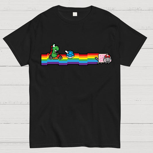 Rainbow Kart Geek T-Shirt