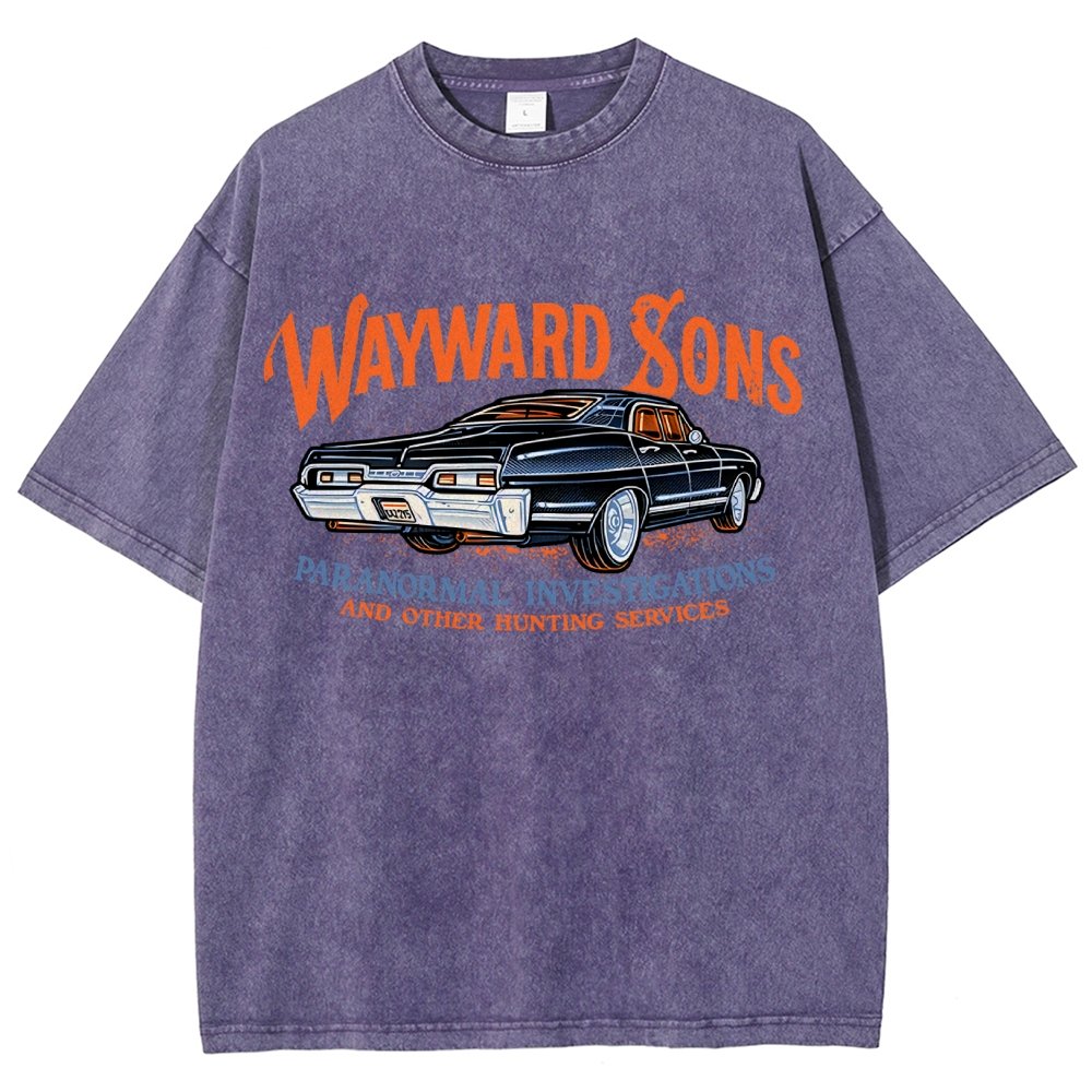 Wayward Sons Vintage Distressed T-shirt