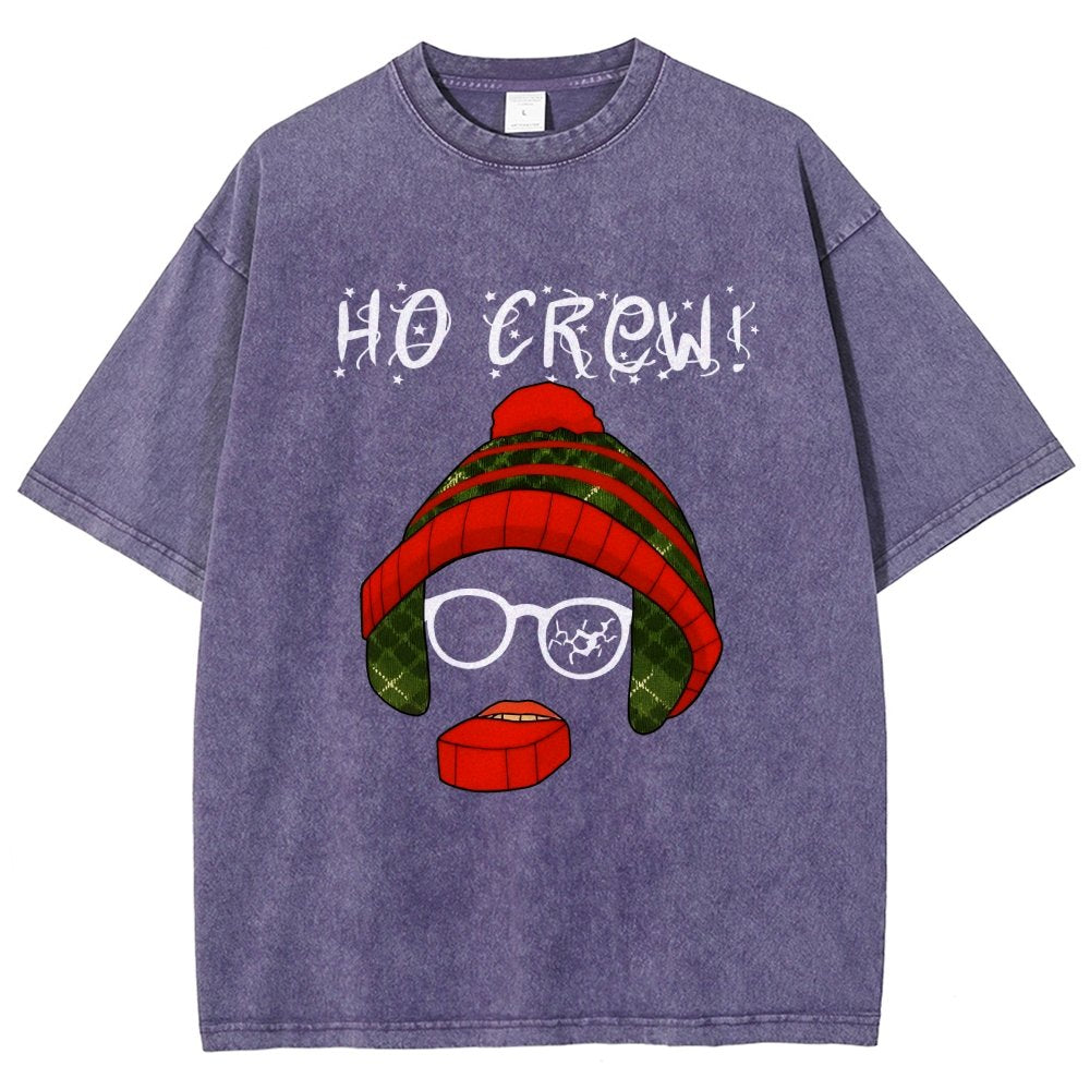 Ho Crew Oh Fudge Holiday Vintage Distressed T-shirt
